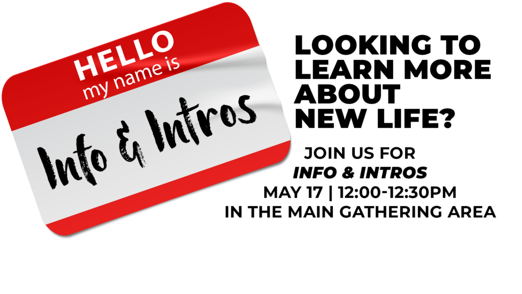 Info & Intros_May